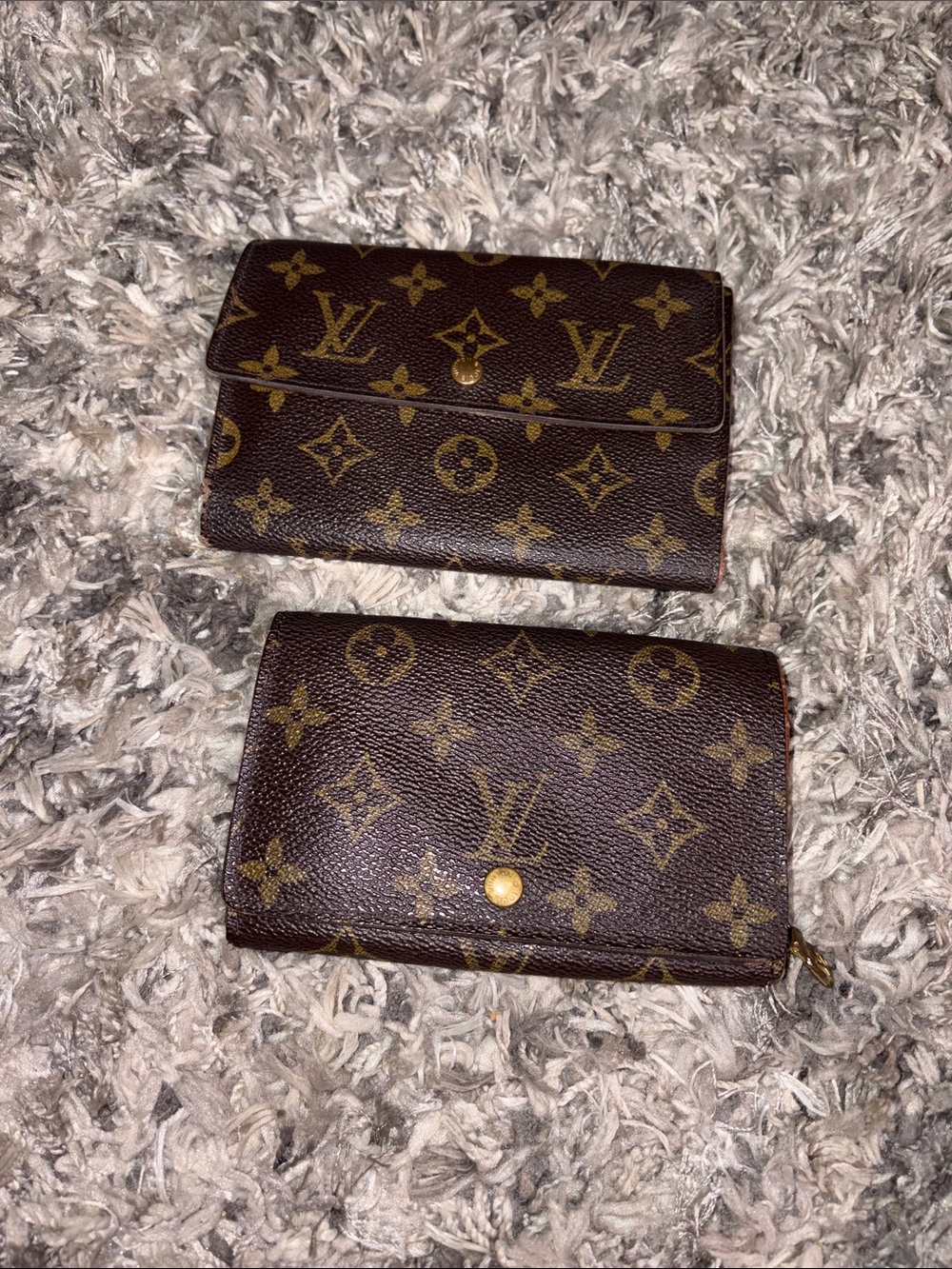 Louis Vuitton Brown Monogram Canvas Wallets